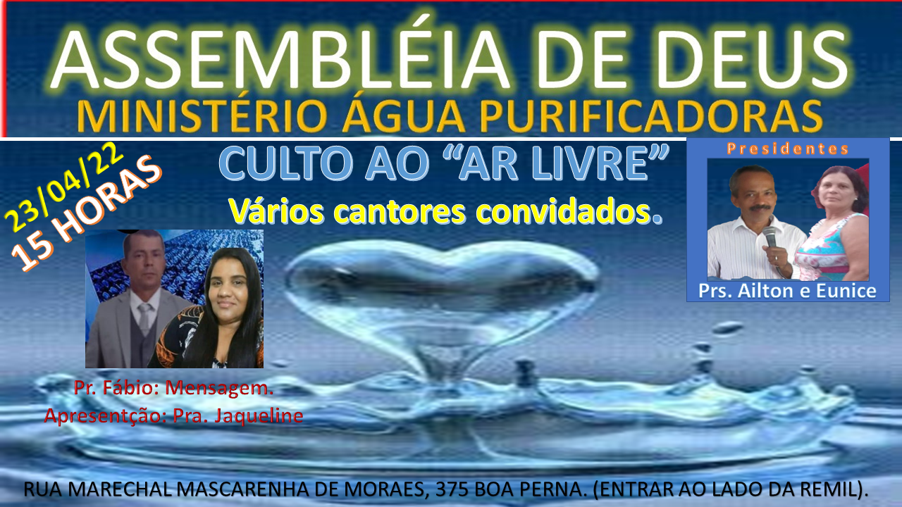 CULTO AO AR LIVRE